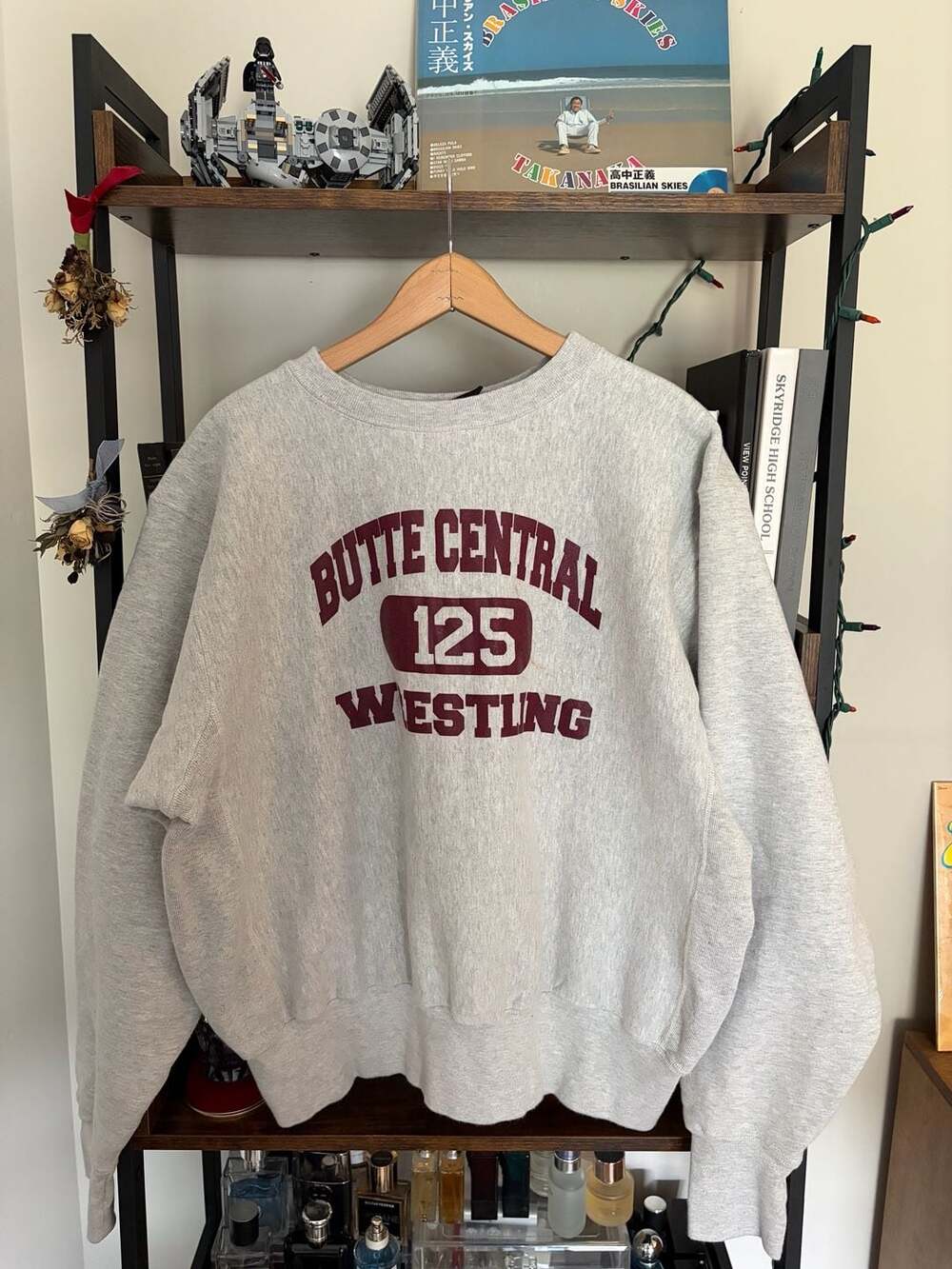 Eagle USA Super Butte Central Wrestling Reverse Weave Style Crewneck Sweatshirt